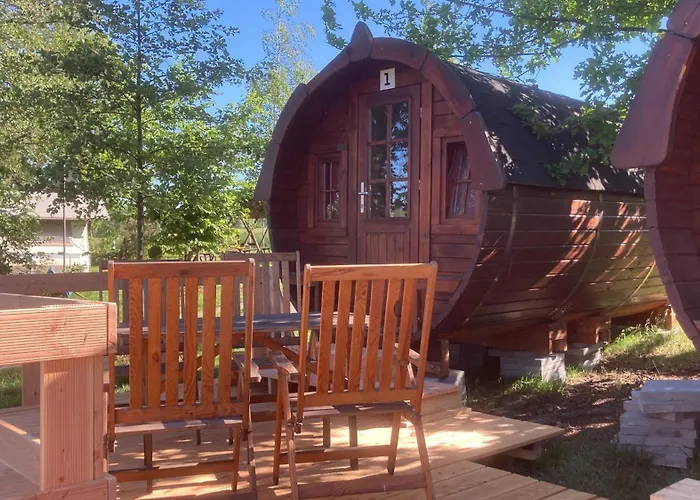 Campingfass Mit Panoramaterrasse