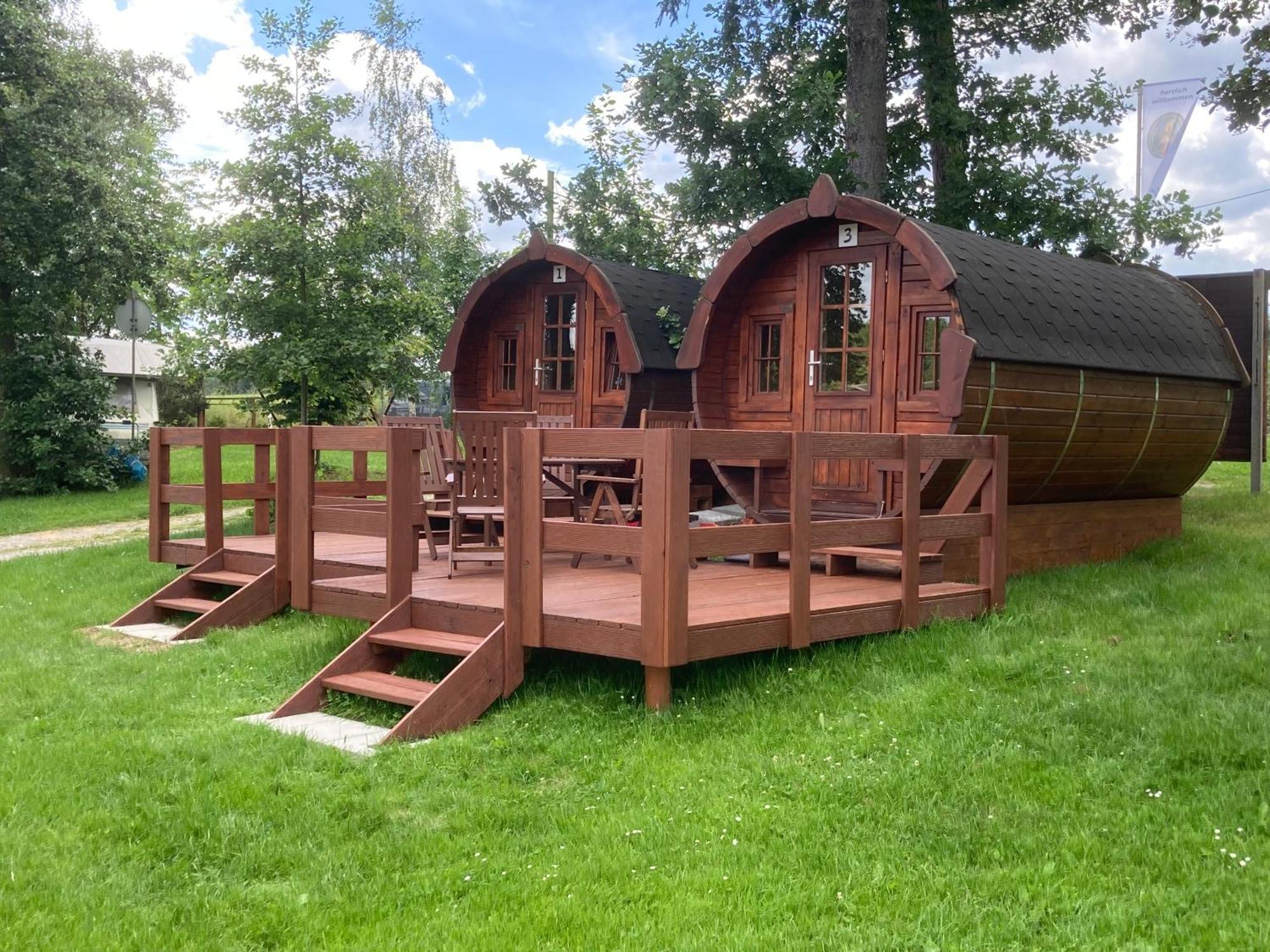 Campingfass Mit Panoramaterrasse