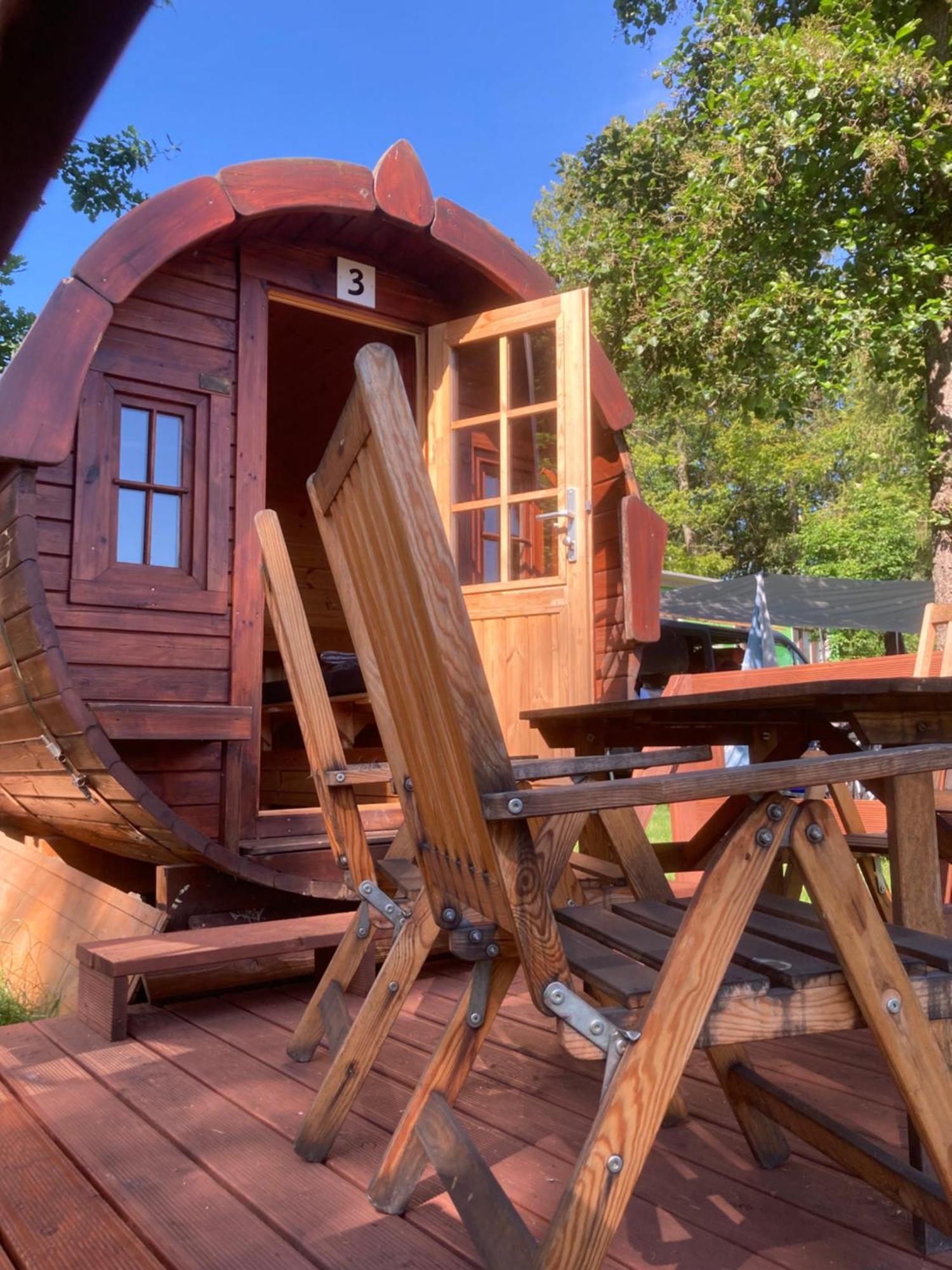 Campingfass Mit Panoramaterrasse Campsite