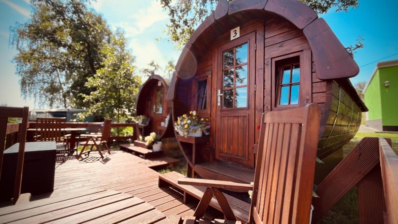 Campingfass Mit Panoramaterrasse Langenbernsdorf